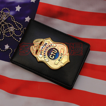 (Dorado anime) anti-terrorism 24 hours CTU metal badge card holder drivers license