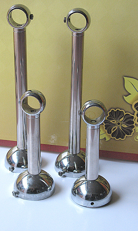 Boutique upscale clotheshorse accessories lengthened flange head monk head hanging pipe head high