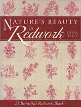 DIY手工刺绣-Natures Beauty in Redwork 红色刺绣34p