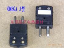 Omega OMEGA thermocouple temperature wire temperature sensor fast even plug J type black
