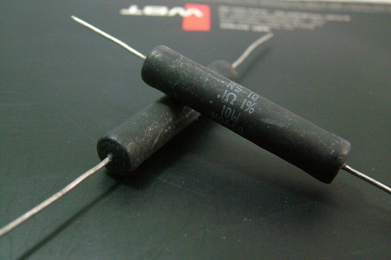 DALE military VISHAY 10W watt imported high precision black wire wound resistor(full range)