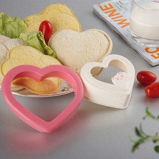 Heart-shaped sandwich mould diy heart-shaped sandwich molds sandwich maker pocket bread machine molds