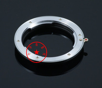 Leka R bayonet lens transfer Canon EF bayonet fuselage switching ring