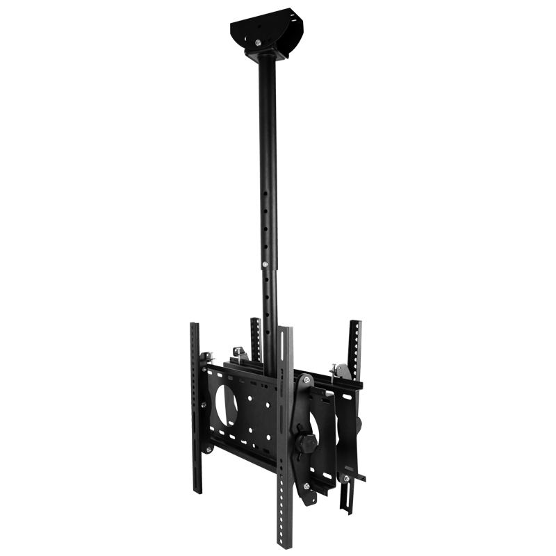 Reinforced 40 65 Inch Dual Screen Tv Suspended Ceiling Rack