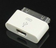 Applicable to Apple iPhone4 Generation 4s DOCK to Micro USB Charging Adapter Adapter Adapter Head