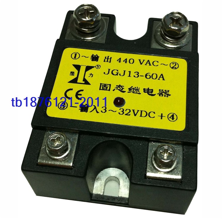 56. Obvious force single-phase solid state relay JGJ13-60A 440V DC control AC 60A large amount from