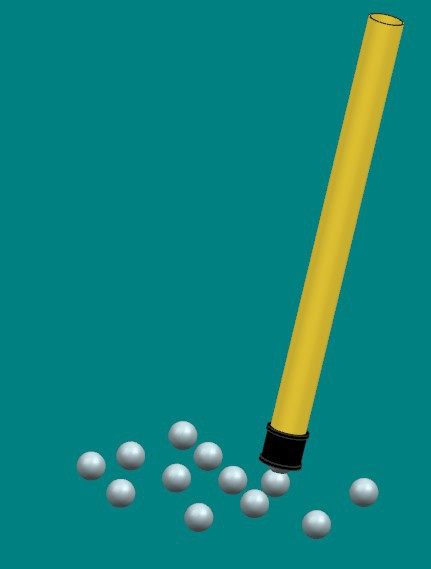 Ping tennis pick up ball pick - up machine pick up a ball