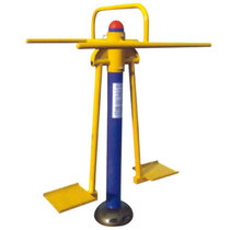 Outdoor fitness path ST06-00 single column swing waist 6 outdoor fitness equipment
