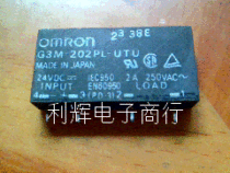 Original Disassembly Omron Solid State Relay G3M-202PL-UTU 24VDC 2A 250VAC