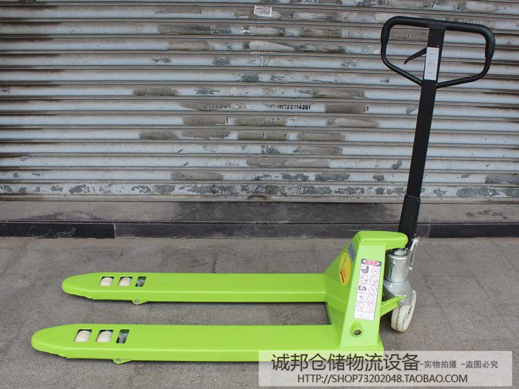 Chengbang Brand ultra-thick steel sheet Manual hydraulic carrying cart Handcart Trolley Ground Bull 550 * 1150