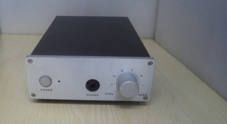 Headphone amp all aluminum main shell DIY168 wide
