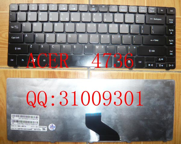 ACER 4736 New Original Keyboard (Bright Black)
