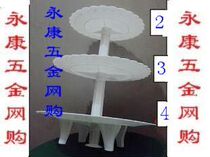 Baking tools 3 layers of plastic birthday wedding celebration birthday birthday cake rack and other 4 layers and 6 layers with aluminum alloy