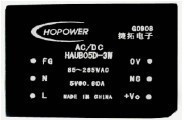 HAUBD-3W 220v AC-DC 5v 12v 15v 24v isolation regulated output voltage of power supply module