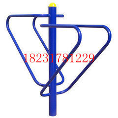 (Buried double parallel bars) Fitness equipment Fitness path Outdoor community park Double curved arm support