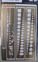 Dream model precision engraved line template and rivet template model special DM TOOL NO 2
