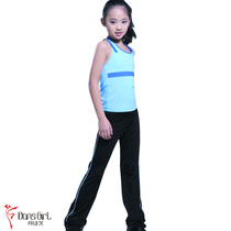 Dansho Dance Costume Children Fitness Clothing Dance Clothing Pants 9776 Bobbi Side Straight Pants