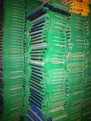 12-core carrier-grade integrated fiber fusion plate FC SC square head flange beam pigtail round head welding plate