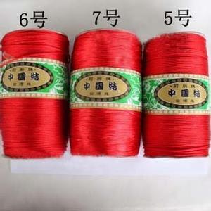 DIY jewelry Li Si brand line 67 line 72 jade line Large roll Taiwan rope China knot rope The year of life red line rope