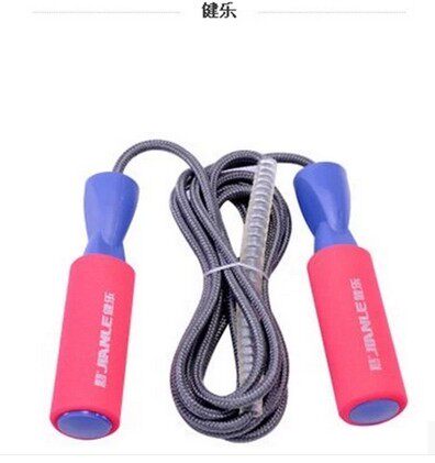 Bodybuilding 383 Jump Rope Professional Bearings Jump Rope Sponge Handle Fitness Small Rope Weight Loss Heightening