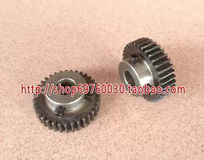 Boss metal spur gear motor gear 1M35 tooth 1 mold with step spur gear number 35