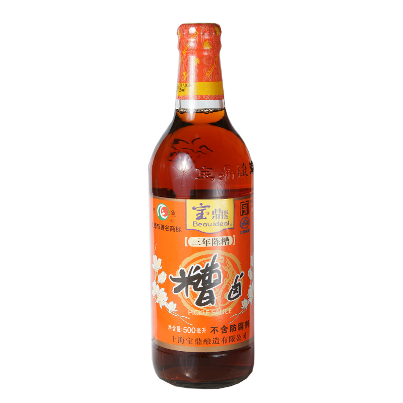 【天猫超市】宝鼎天鱼糟卤 三年陈糟 500ml （ 包装随机发放）