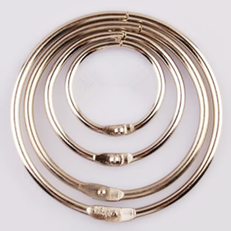Metal Keychain Binding Book Ring Book Ring Key Ring Key Ring Key Ring Key Ring DIY Jewelry Accessories