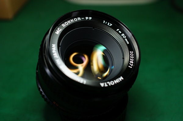 Minolta MC ROKKOR-PF50 1 7 Color good price 450 yuan