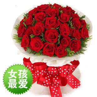 Fuzhou Flowers express 33 roses Valentine's Day Flowers Birthday Flowers Luoyuan flowers Minqing flowers