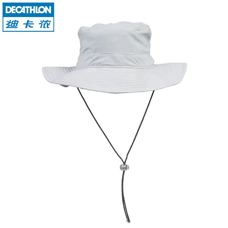 迪卡侬 水上运动 男女户外防晒抗UV 带防风夹渔夫帽 42542TRIBORD
