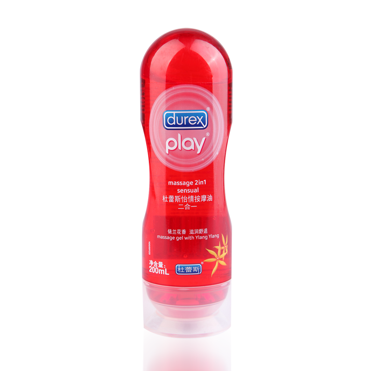 杜蕾斯润滑油怡情按摩油二合一200ml成人性爱情趣男女用助情用品