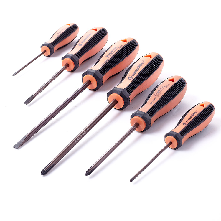 Peng worker plus hard S2 material alloy steel screwdriver screw opener screw driver screw driver Industrial grade five gold tool