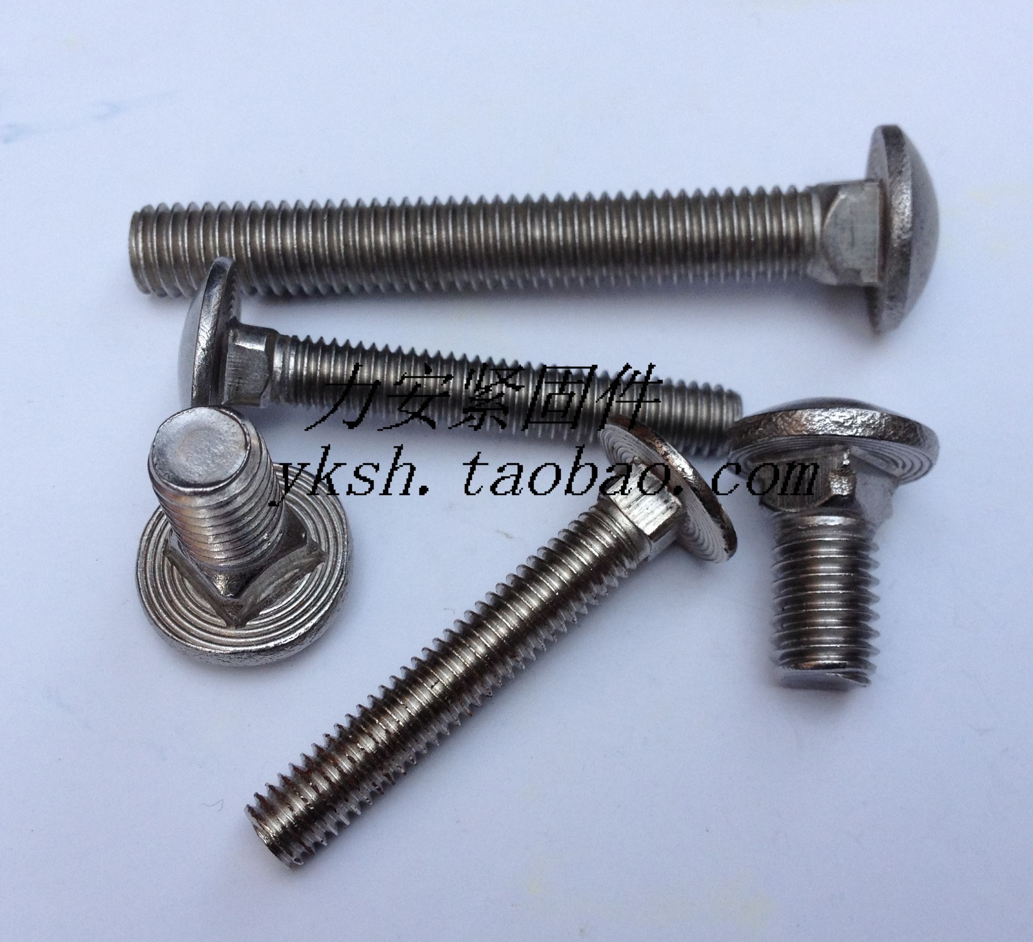 304 stainless steel carriage screw semicircular head square neck bolt dodge screw M8 x L 100 support price