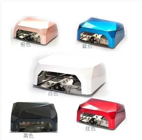 美甲批发 包邮钻石光疗灯 UV+LED 两用光疗灯 18W和36W 甲油胶