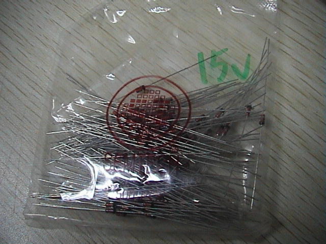 ST 0-5W voltage-stabilizing tube 15V straight-inserted voltage-stabilizing diode 1 2W 10V