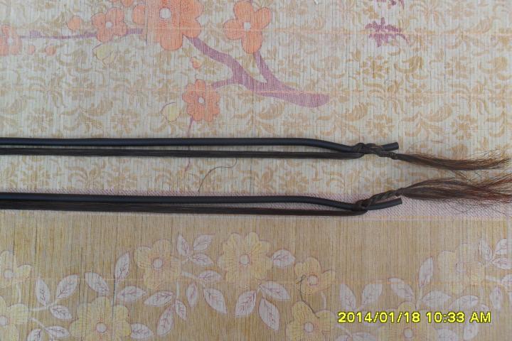 Jinghu Accessories Beijing Hu Bow Beijing and two Hu bow black tail without a bow