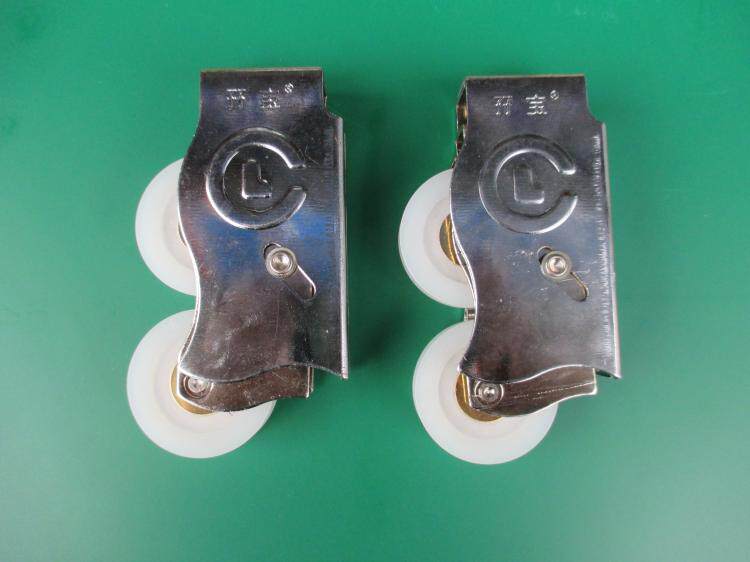 Long Dragon Twin Treasure heavy door and window pulley aluminum alloy door and window pulley aluminum alloy sliding door and window moving door wheel-Taobao