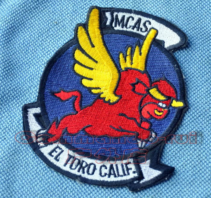 USMC U S MARINE US Marine Corps El Toro Air Base MCAS badge arm badge