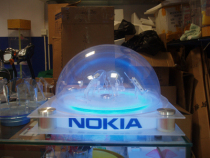 Acrylic ball acrylic semicircular plexiglass ball lampshade transparent cover protective cover display cover