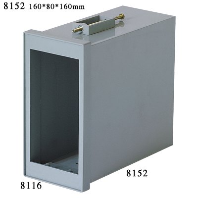 Cabinet mounted instrument shell Instrument shell Dimensions: 160*80*160mm Model: 8152