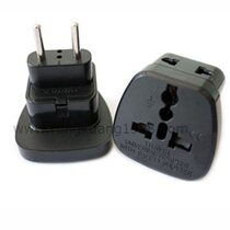 WDSI-9C EU Plug Soviet Russia Embedded Pin Middle East Travel Adapter Lighting Converter