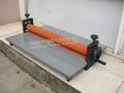 (Factory direct sales) Bifei Special brand LBS750 cold laminating machine desktop hand-cranked cold laminating machine