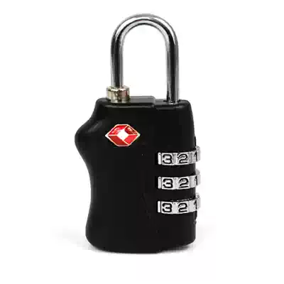 Travel supplies TSA customs lock US customs certified password lock Overseas padlock Mini luggage lock 338