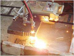 Isobaric cutting nozzle cyclone two-piece fast machine cutting nozzle GKJ3