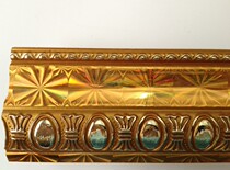 4914 chrysanthemum Gold (168 m pieces) PS foam line mirror frame line PVC line photo frame