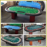 Техасский стол в покерном столе стол переговоров Baccarat Texas Hold'em Poker Poker Table