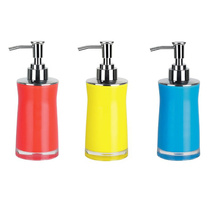 Swiss fashion bathroom spirella Press (YA) Acrylic geometric emulsion bottle soap dispenser (9 colors)