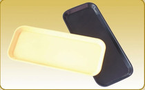 38 * 16cm high grade plastic non-slip tray rectangular tray cake plate multi-purpose plate fruit plate