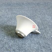 Tea ceremony zero with ceramic tea leak rack tea filter stainless steel tea filter tea leak net kung fu tea accessories