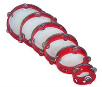 Over 10 yuan Orf percussion instrument red tambourine